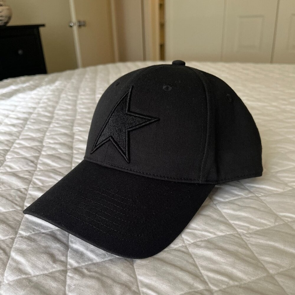 NEW Golden Goose Black Adjustable Baseball Star Hat Cap With Original Packaging - Picture 8 of 15